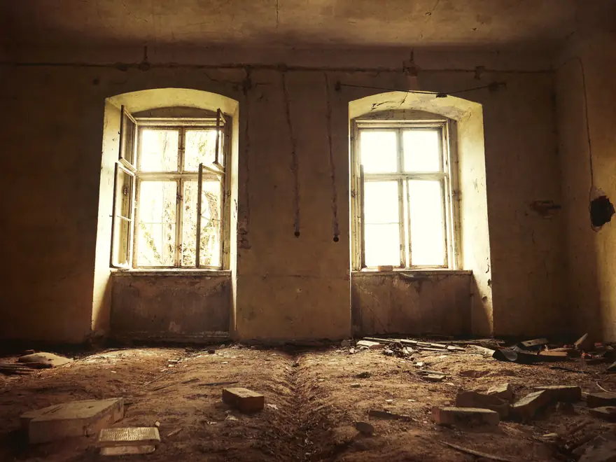Altbau vor der Elektrosanierung